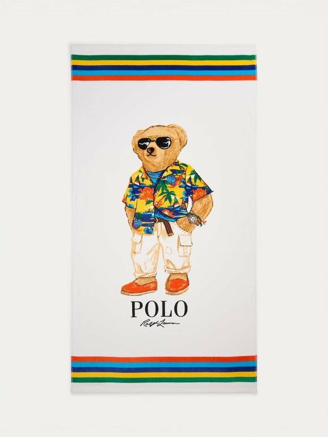 POLO RALPH LAUREN POLO BEAR BEACH TOWEL
