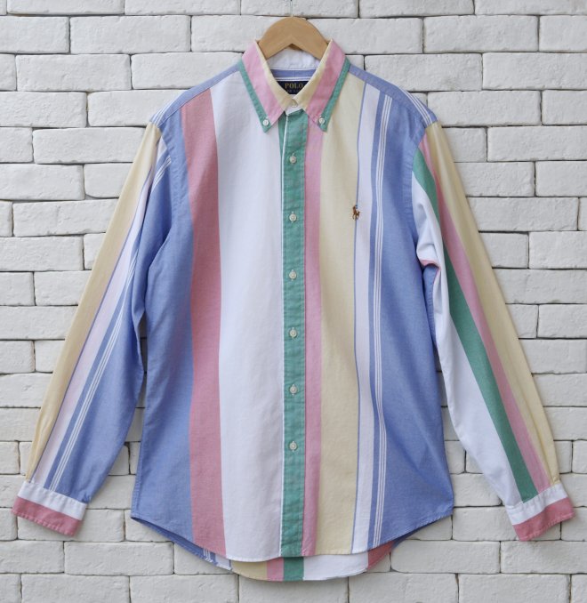 POLO RALPH LAUREN CLASSIC FIT STRIPED OXFORD SHIRT