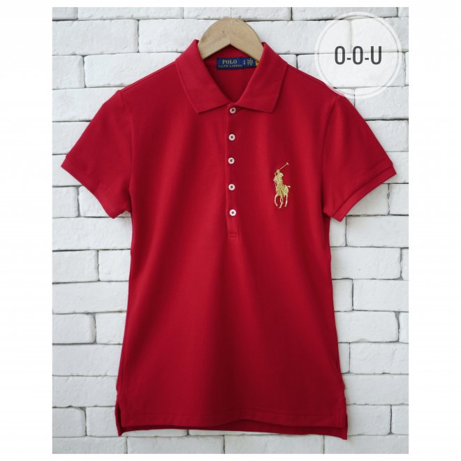 POLO RALPH LAUREN WOMEN SLIM FIT POLO SHIRT