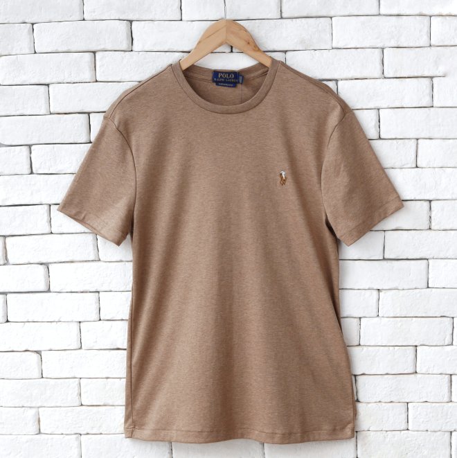 POLO RALPH LAUREN CUSTOM SLIM FIT COTTON T-SHIRT