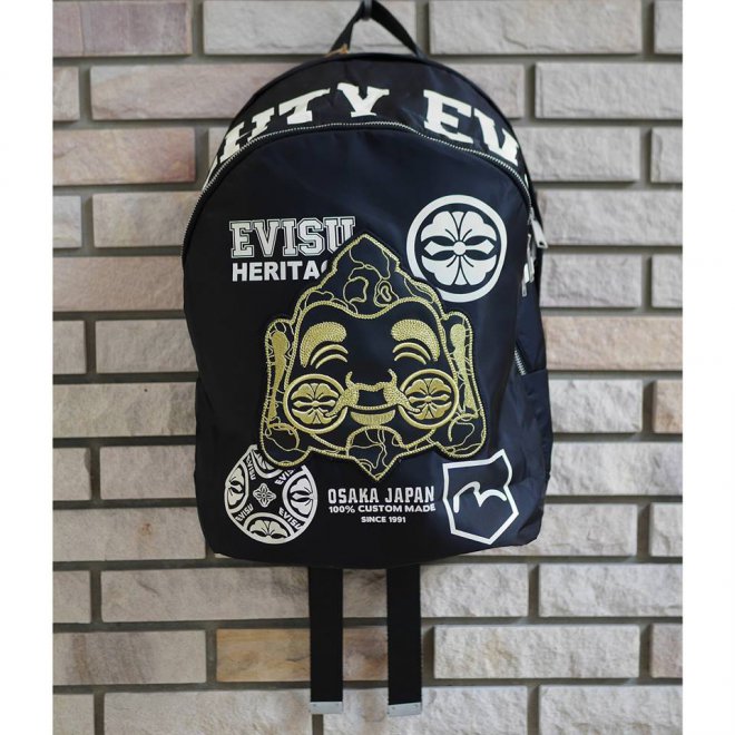 EVISU Godhead Embroidered Backpack