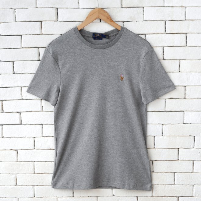 POLO RALPH LAUREN CUSTOM SLIM FIT COTTON T-SHIRT