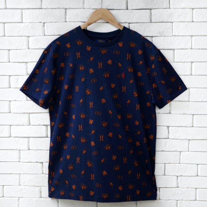 POLO RALPH LAUREN CLASSIC FIT EQUESTRIAN JERSEY T-SHIRT