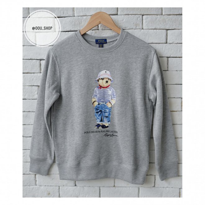 POLO RALPH LAUREN POLO BEAR BOYS SWEATSHIRTS