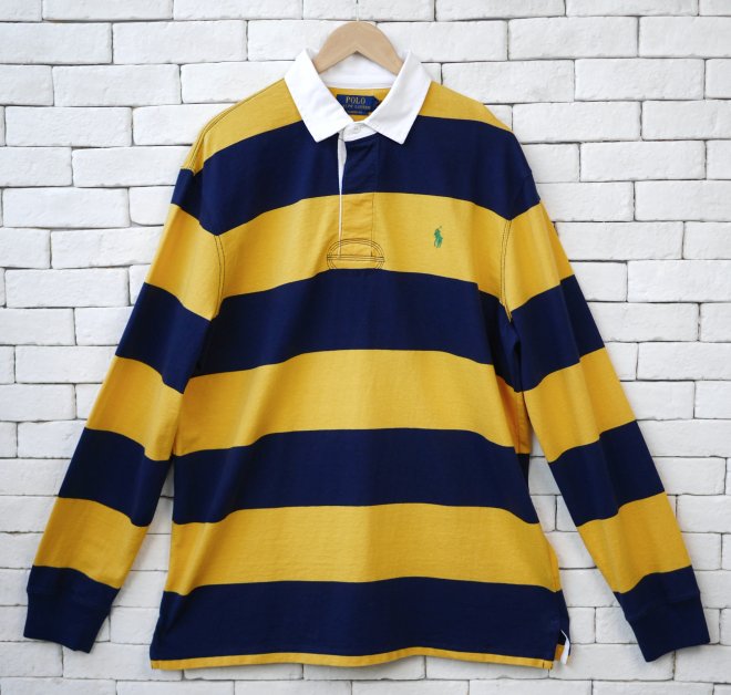 POLO RALPH LAUREN CLASSIC FIT STRIPED RUGBY SHIRT