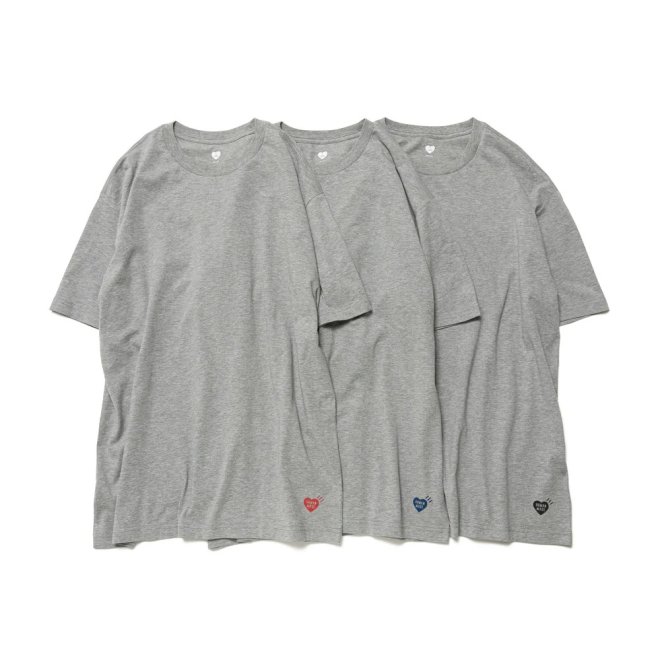 HUMAN MADE 3-PACK COTTON T-SHIRT