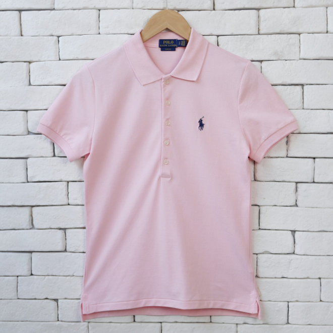 POLO RALPH LAUREN WOMEN SLIM FIT STRETCH POLO SHIRT