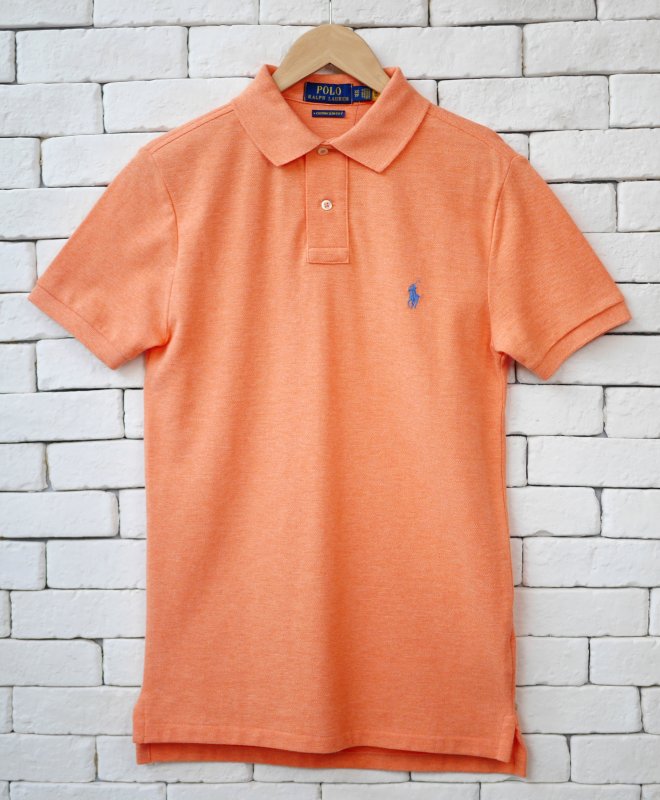 POLO RALPH LAUREN CUSTOM SLIM FIT POLO SHIRT