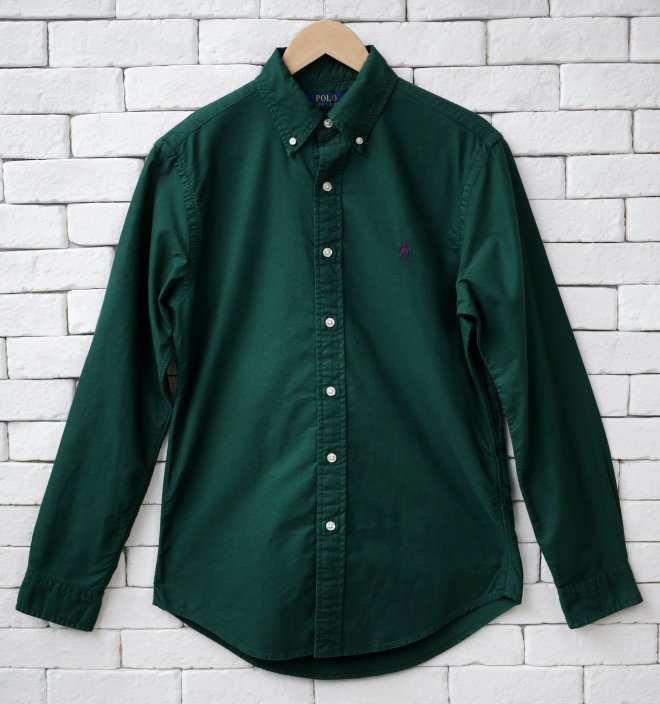 POLO RALPH LAUREN GARMENT DYED OXFORD SHIRT