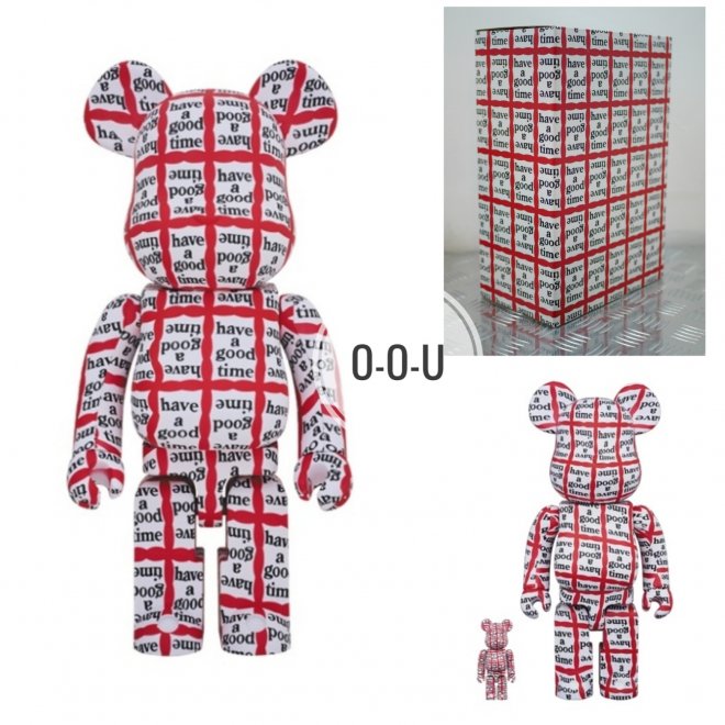 Bearbrick 100%+400% - Have a good time