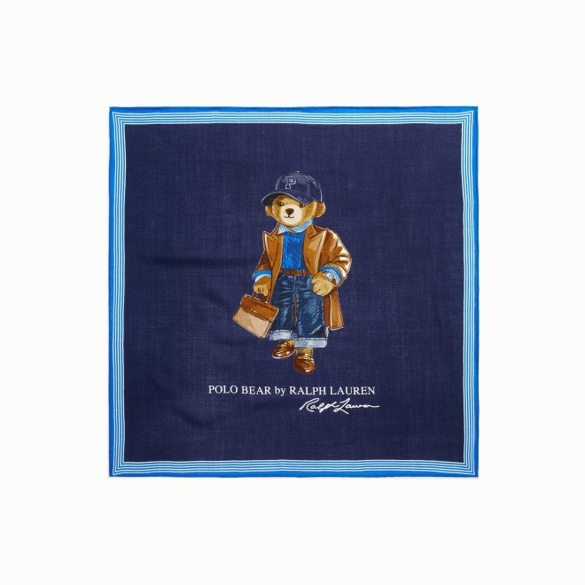 POLO RALPH LAUREN POLO BEAR WOOL SCARF