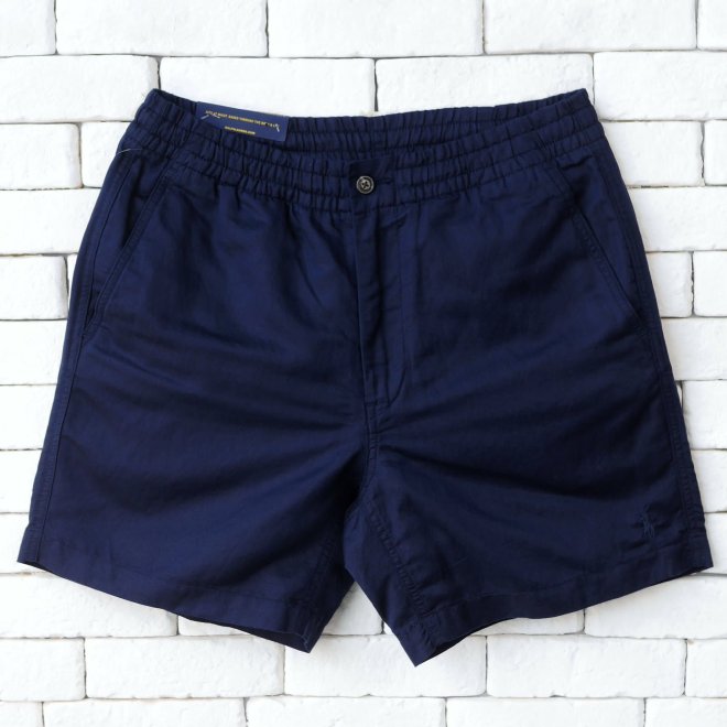 POLO RALPH LAUREN 6INCH POLO PREPSTER LINEN-BLEND SHORT