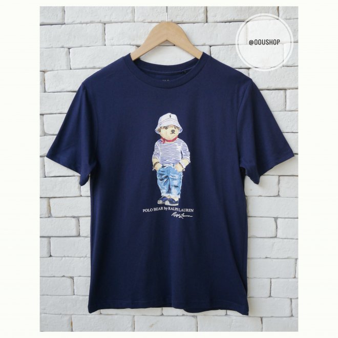POLO RALPH LAUREN BEAR BOYS COTTON T-SHIRT