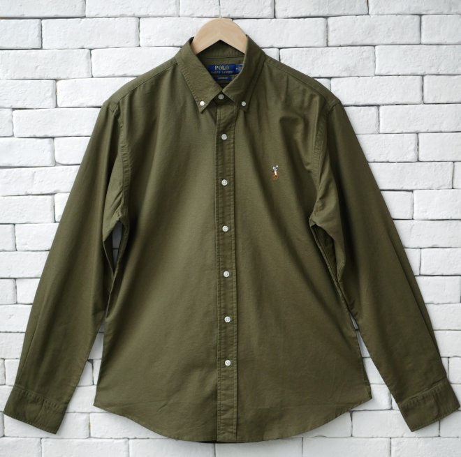 POLO RALPH LAUREN CUSTOM FIT OXFORD SHIRT