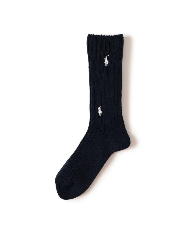 BEAMS x POLO RALPH LAUREN GOLF CREST LOGO SOCKS