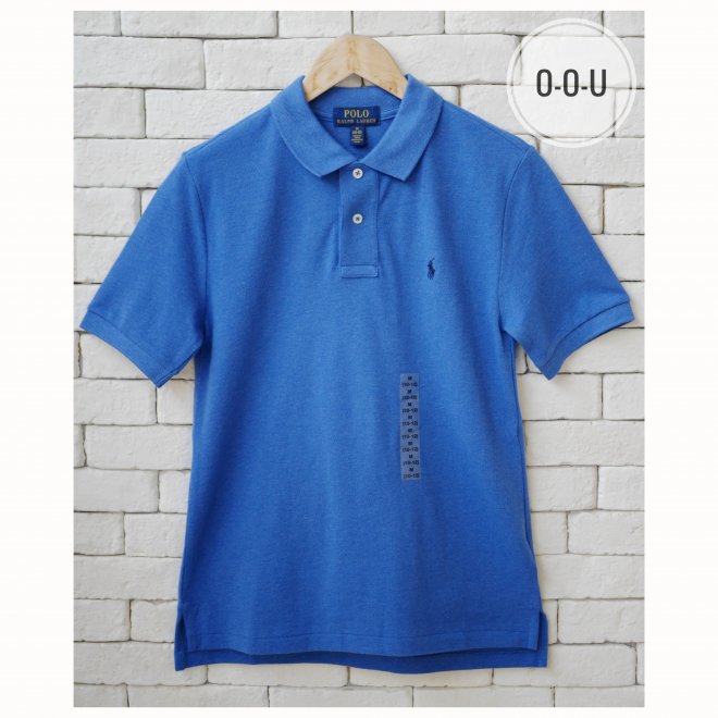 POLO RALPH LAUREN BOYS COTTON MESH POLO SHIRT