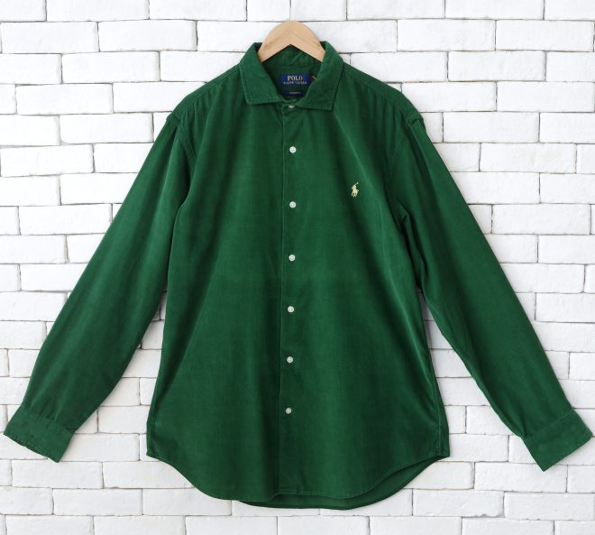 POLO RALPH LAUREN CUSTOM FIT CORDUROY SHIRT