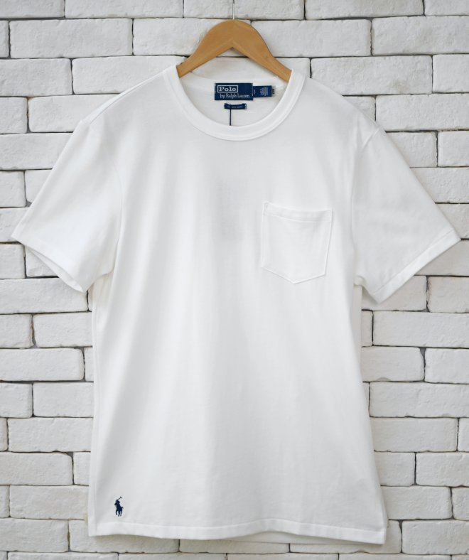 POLO RALPH LAUREN BIG FIT JERSEY POCKET T-SHIRT