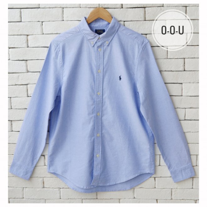 POLO RALPH LAUREN BOYS COTTON OXFORD SHIRT