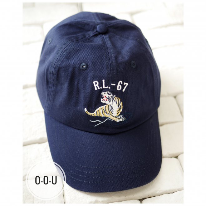 POLO RALPH LAUREN TIGER RL-67 CHINO BALL CAP