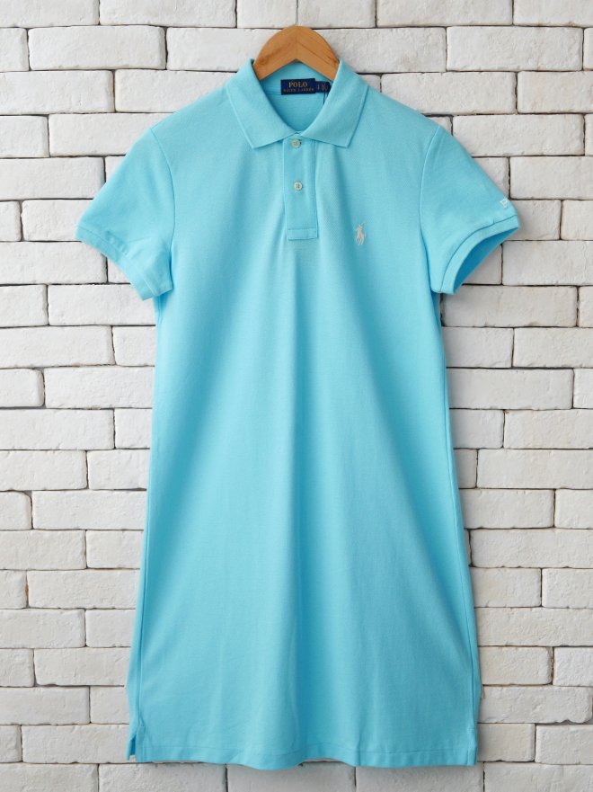 POLO RALPH LAUREN COTTON POLO DRESS