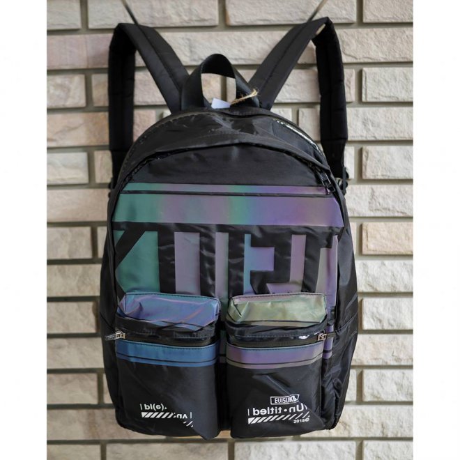 EVISUKURO Untitled Motif Backpack
