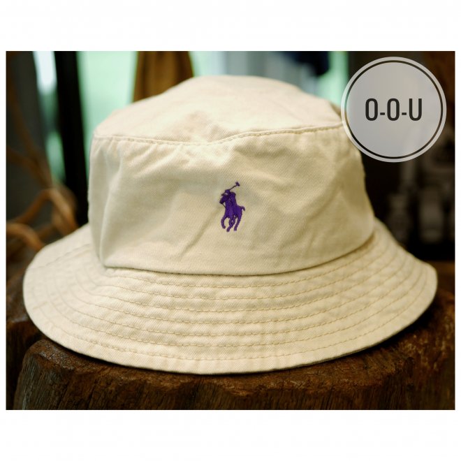 POLO RALPH LAUREN COTTON BUCKET HAT
