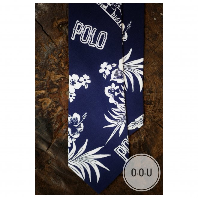 POLO RALPH LAUREN TROPICAL BEAR NARROW TIE
