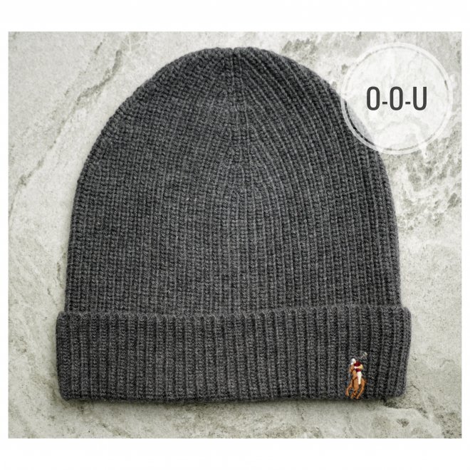 POLO RALPH LAUREN RIB-KNIT HAT