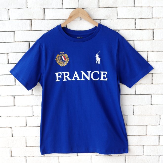 POLO RALPH LAUREN BOYS FRANCE T-SHIRT