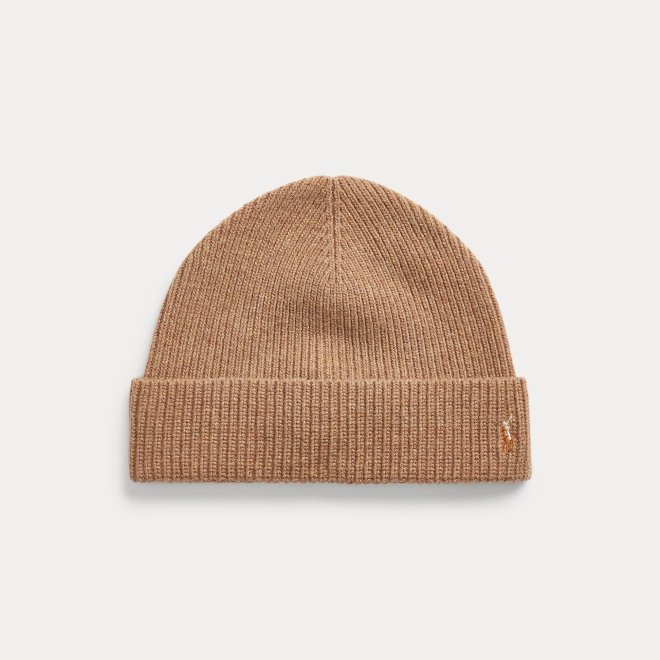 POLO RALPH LAUREN SIGNATURE PONY WOOL-BLEND BEANIE