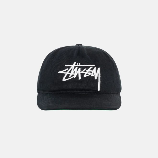 STUSSY MID-DEPTH BIG STOCK SNAPBACK CAP
