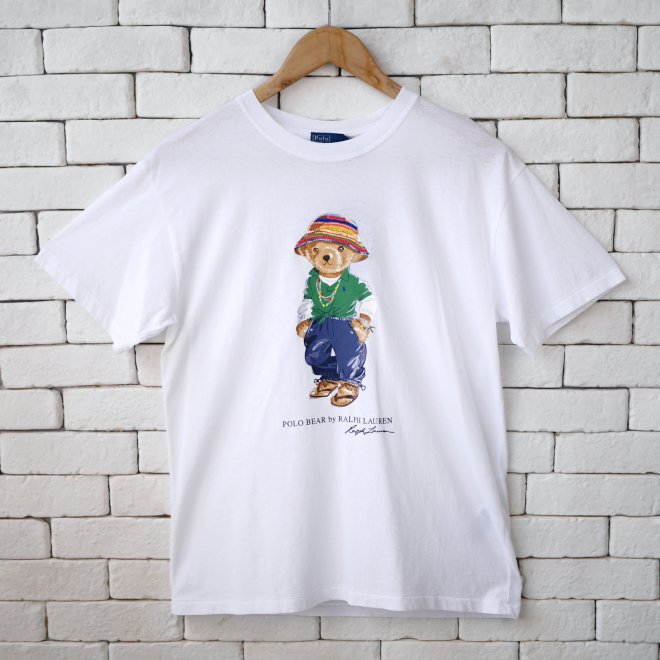 POLO RALPH LAUREN POLO BEAR COTTON T-SHIRT