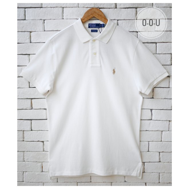 POLO RALPH LAUREN THE EARTH CUSTOM SLIM FIT POLO SHIRT