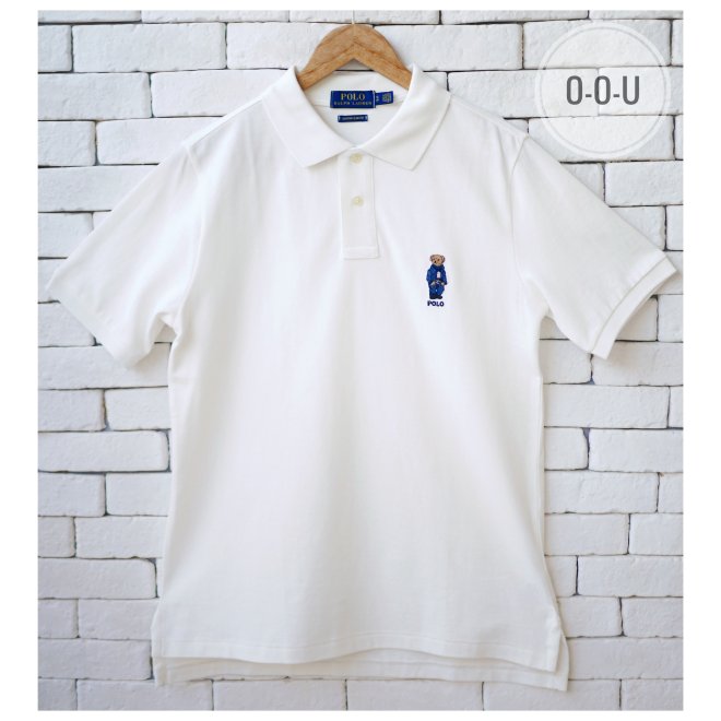POLO RALPH LAUREN CUSTOM SLIM FIT POLO BEAR POLO SHIRT
