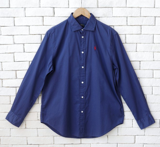 POLO RALPH LAUREN WOMEN RELAXED FIT COTTON TWILL SHIRT