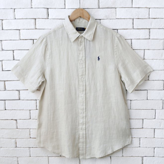 POLO RALPH LAUREN CLASSIC FIT LINEN SHIRT