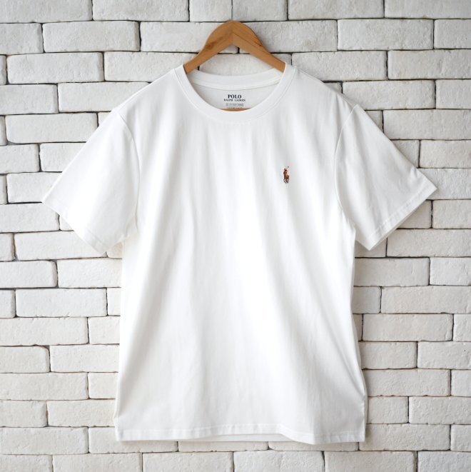 POLO RALPH LAUREN CUSTOM SLIM FIT COTTON T-SHIRT