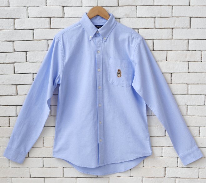 POLO RALPH LAUREN CLASSIC FIT POLO BEAR OXFORD SHIRT