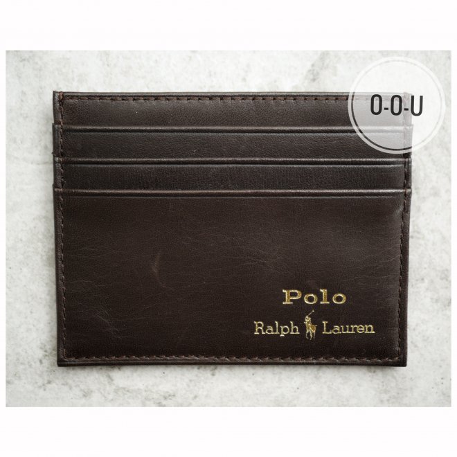 POLO RALPH LAUREN LEATHER CARD CASE