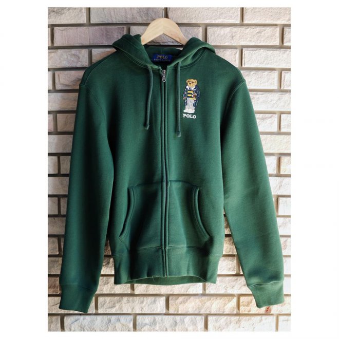 POLO BEAR FLEECE HOODIE