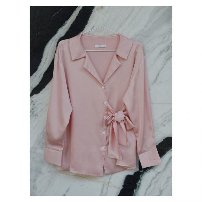 VELA SATIN SHIRT