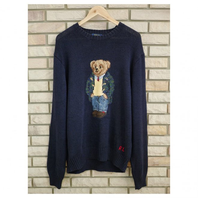 POLO RALPH LAUREN THE ICONIC POLO BEAR SWEATER