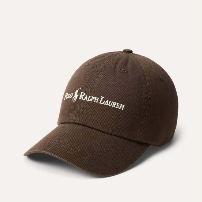 POLO RALPH LAUREN COTTON TWILL BALL CAP