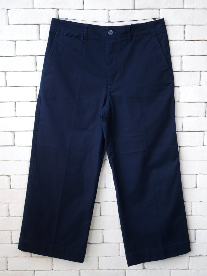 POLO RALPH LAUREN WOMEN TWILL WIDE-LEG CROPPED PANT