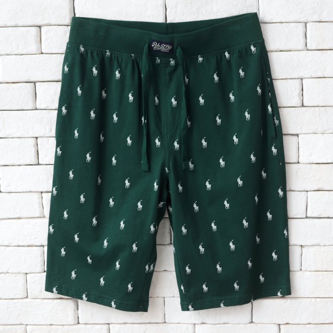 POLO RALPH LAUREN ALLOVER PONY PAJAMA SHORT