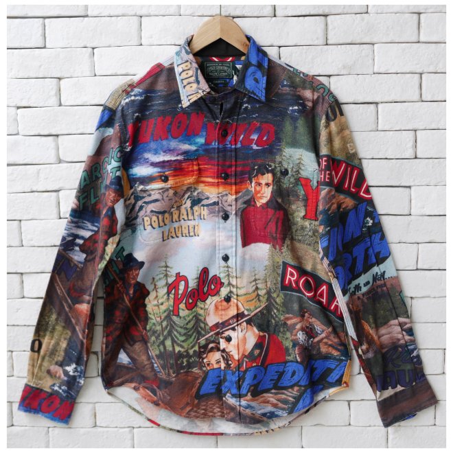 POLO RALPH LAUREN CLASSIC FIT EXPEDITION PRINT WORKSHIRT