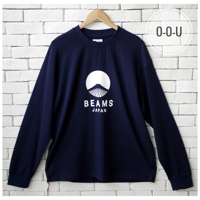 BEAMS JAPAN PRINTED LONG SLEEVE TEE