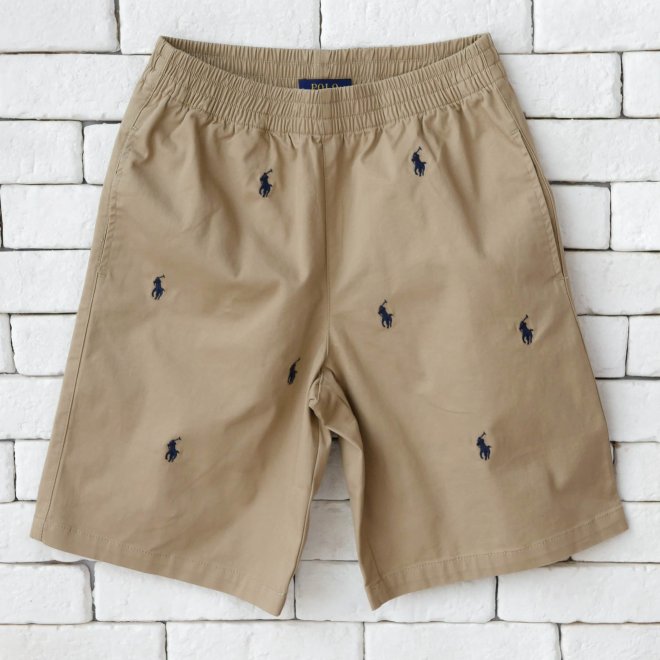 POLO RALPH LAUREN BOYS STRETCH CHINO SHORT