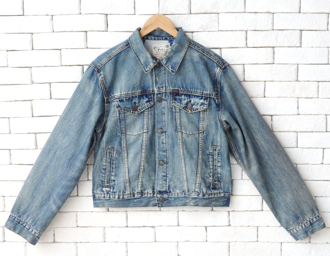 POLO RALPH LAUREN POLO BEAR TRUCKER JACKET